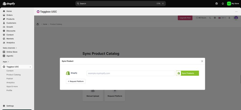 Connect Your Shopify Product Catalog