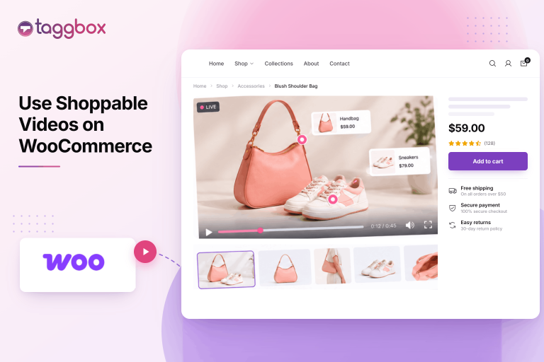 Shoppable Videos WooCommerce Banner-selection