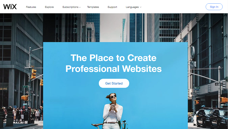 login to your wix account