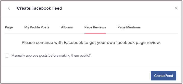 Embed Facebook Reviews