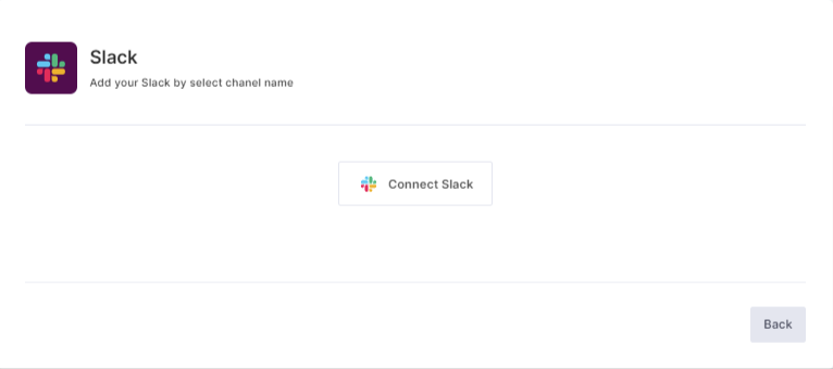 Slack Feed Option