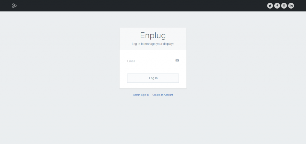 login to enplug