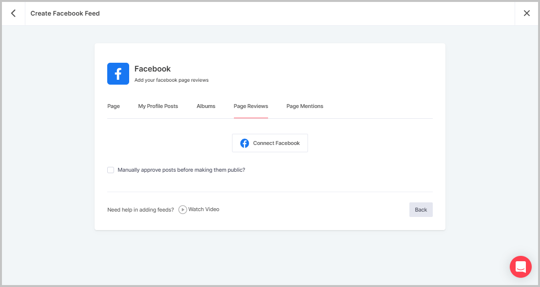 Add Facebook Reviews