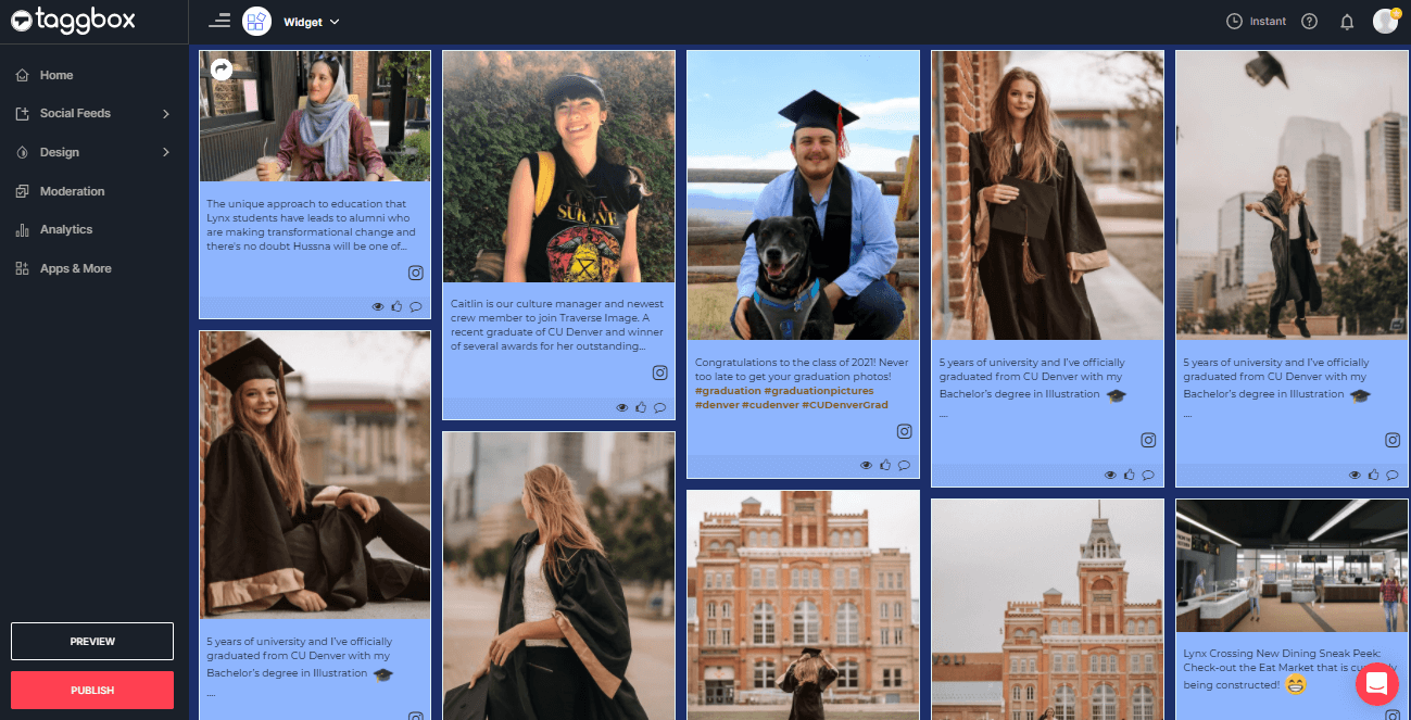 Display Instagram Widget On Showit Website