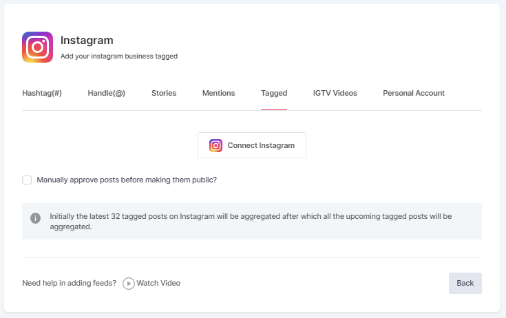 Embed Instagram Posts Using Tagged