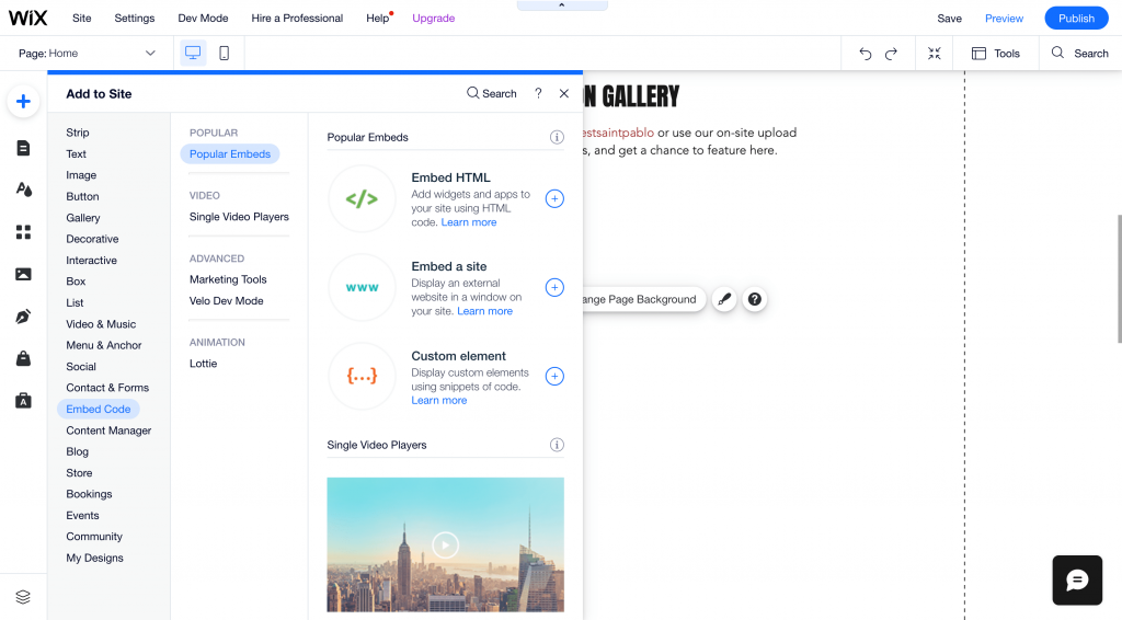 link google reviews to wix website