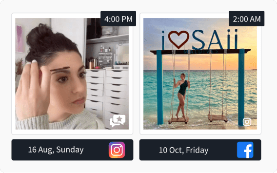 Publish user generated content on Socials