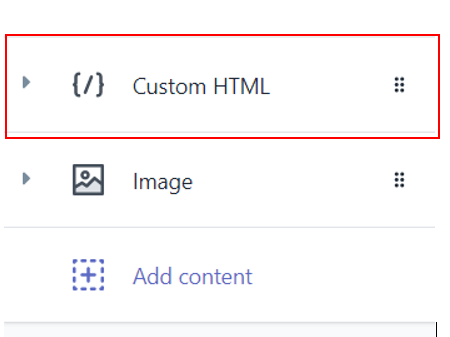 add vimeo channel widget on shopify