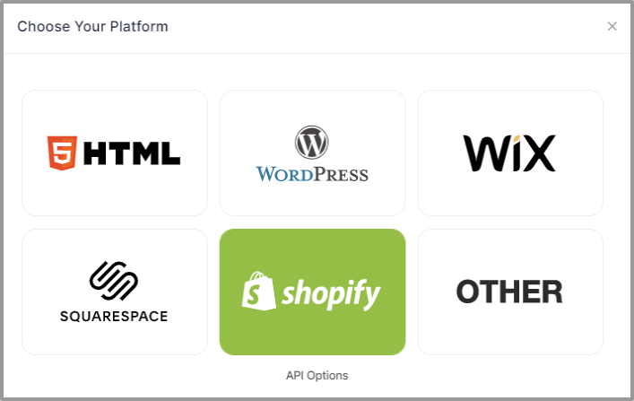 Choose Shopify