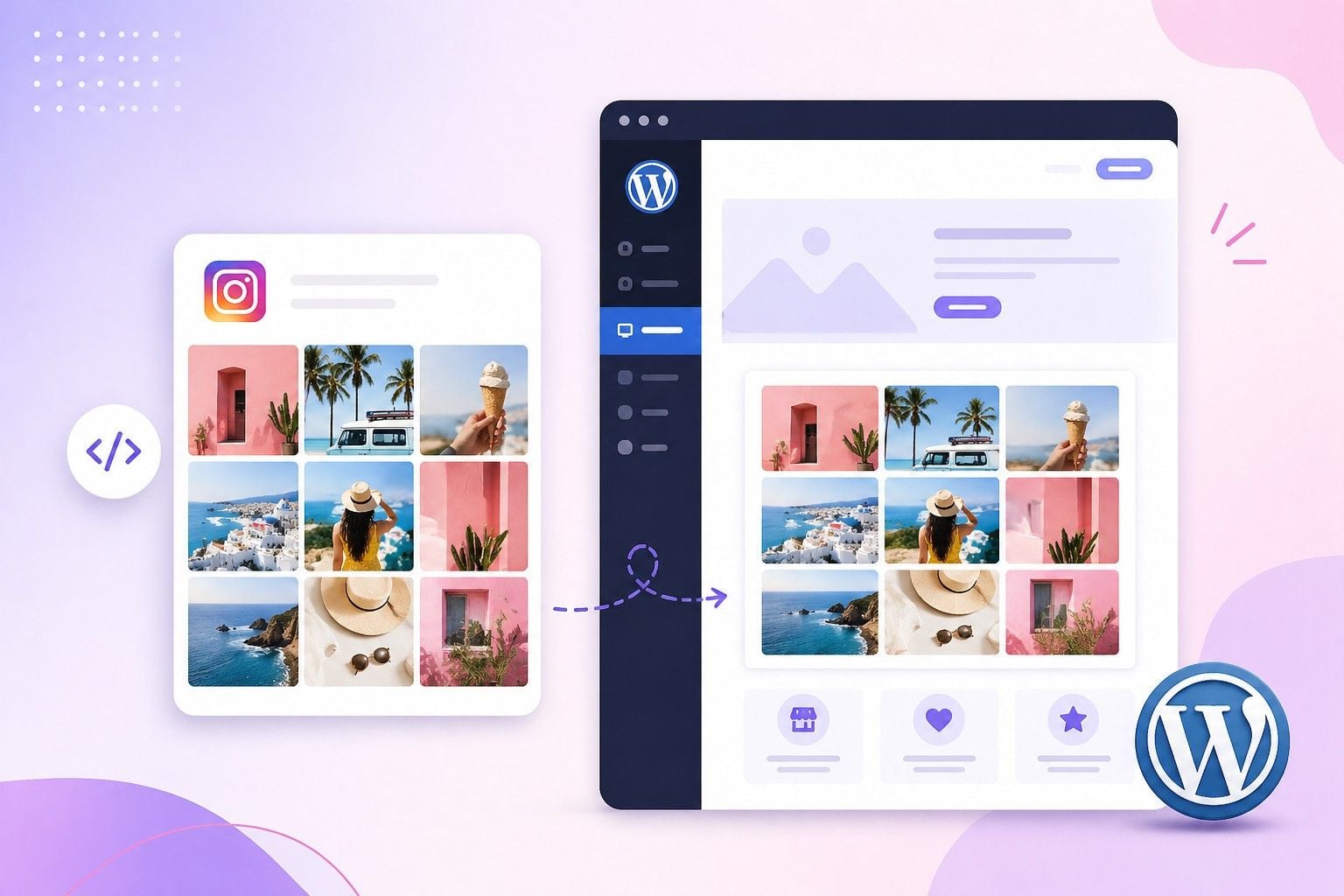 widget do Instagram para site WordPress